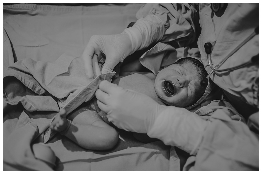 nacimiento de un bebe